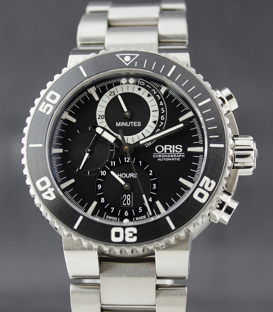 (image for) Oris Carlos Coste Chronograph Limited Edition Diver's Titanium Watch /